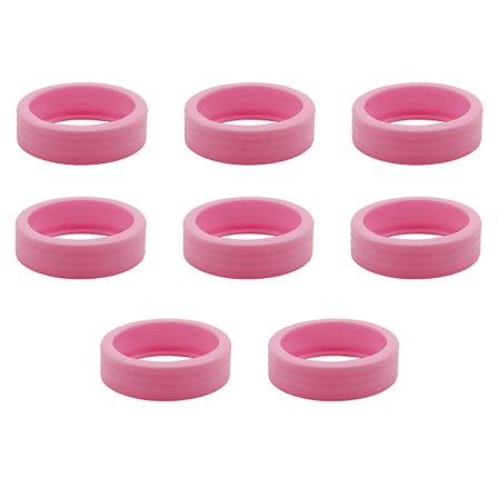 8 stk. Kuffert Hjulbeskyttere Støjreducerende Stødabsorberende Trolley Taske Silikone Hjulbeskyttere