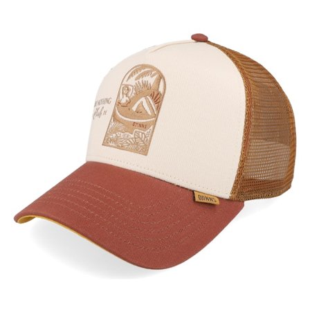 Djinns - Bege trucker Boné - Hft Cap Dnc Bathing Girl Crème/Brown A-Frame Trucker @ Hatstore