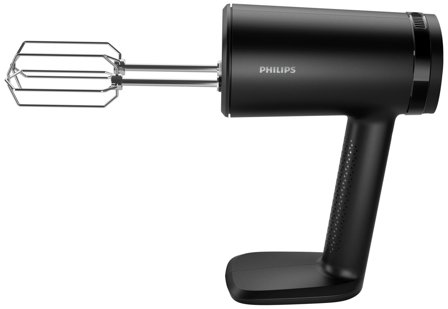 Philips 5000 series Kraftig 500W håndmikser HR3781/10 (sort) 500W, 2-i-1 kraftig og allsidig håndmikser, LED skjerm, stavmiksertilbehør
