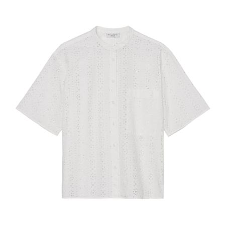 Marc O'Polo Lace blouse , Wit , Dames , Maat: M