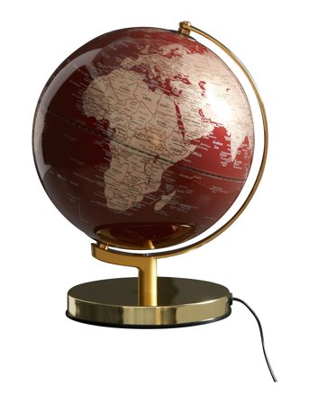 O&L Globe Light Red 25 Cm - Multi/patterned - ONE SIZE
