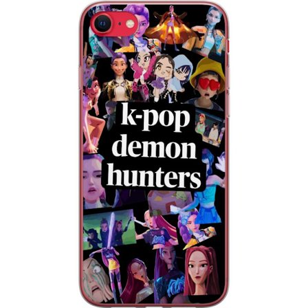 Kompatibelt Mobilskal till Apple Apple iPhone SE (2022) KPop Demon Hunters glow edition samlarobjekt