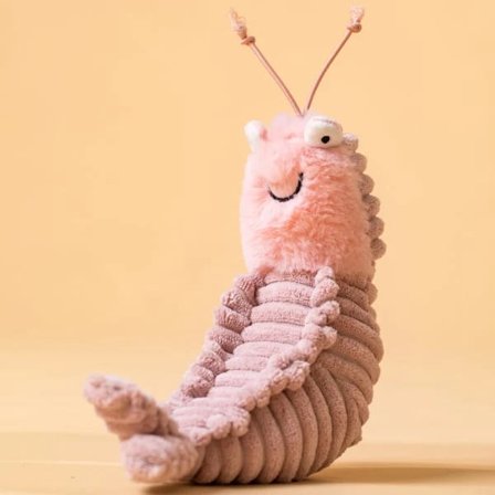 22 cm suloinen Sheldon katkarapu pehmolelu merieläin pehmolelu