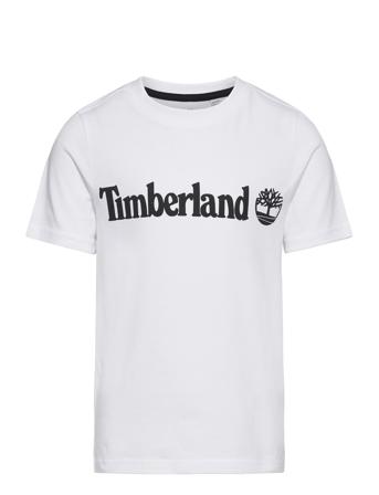 Short Sleeves Tee-Shirt T-shirts Short-sleeved Hvit Timberland*Betinget Tilbud