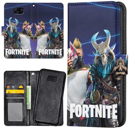 Samsung Galaxy S7 - Plånboksfodral/Skal Fortnite