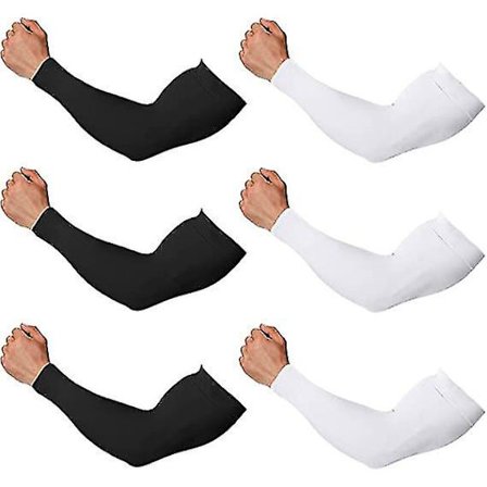 6 Armskydd för män och kvinnor - Tatueringstäckning - Basket Golf Fotboll Coola Sportskydd