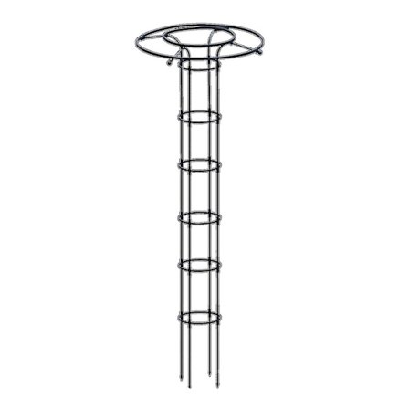 Havegitter til klatreplanter og blomster, Metal Plant Trellis til udendørs brug TAOBY