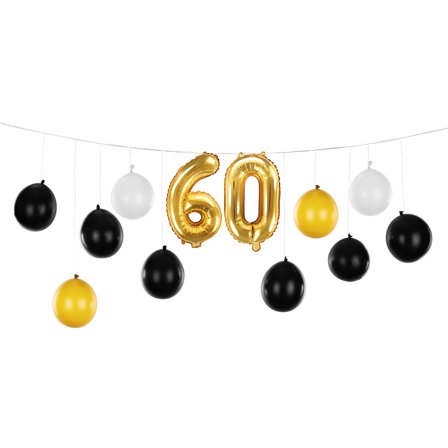 DIY Ballonggirlander 60 år 13-pakning