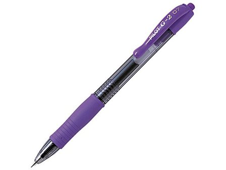 Pilot Gelpenna G-2 0,7 violett - Lyreco - Kontorsmaterial > Pennor > Gelpennor
