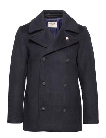 Scotch & Soda Outerwear Coats Winter Coats Navy Scotch & Soda