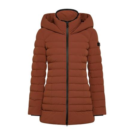 Peuterey Peach-effect down Jacka brun, Dam, Dam, Storlek: 2XS