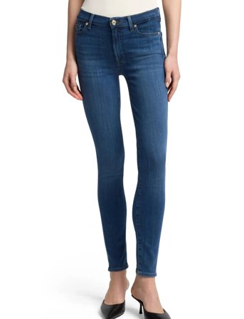 7 For All Mankind Hw Skinny Lovestory - Blue - 30 x 30