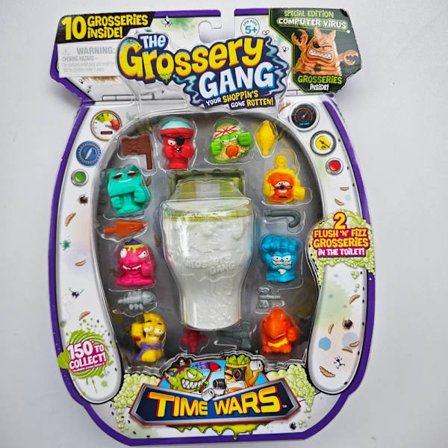 Alkuperäinen The Grossery Gang yllätyslelu, kaudet 1 2 3 4 5 6 7, suuri pakkaus, monivärinen lahjakokoelma