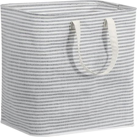 Sammenklappelig vasketøjskurv, vasketøjskurv til snavset tøj med forlængede håndtag til soveværelse badeværelse -Yx