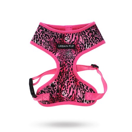 Urban Pup - Pink Leopard Print Harness