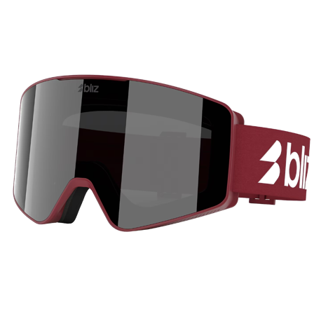 Bliz G001 Burgundy Smoke W Silver Mirror
