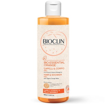BIOCLIN Bio-Essential Orange Hair & Shower Gel 400ml - Bagno e Doccia
