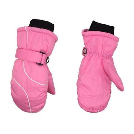 Drenge Ski Ski Handsker Varme Snowboard Sne Termiske Vante En Størrelse Passer