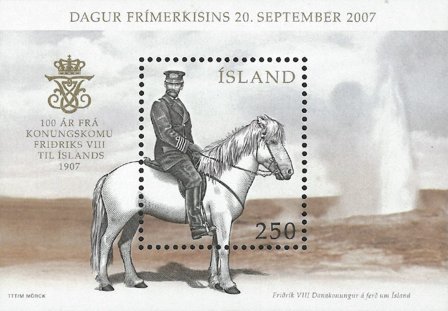 Island 2007 - AFA 1158 - Miniark - Postfrisk