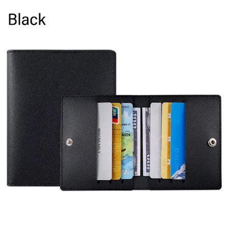 Korthållare ID Kreditkortsfodral SVART svart