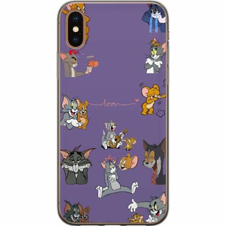 Apple Iphone X Genomskinligt Skal Tom Och Jerry