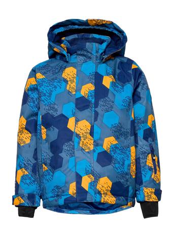Dartwin Padded Ski Jacket Aop Blue Color Kids