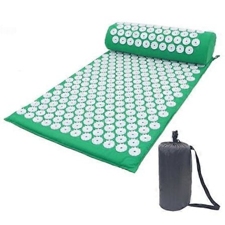 Matta Yoga Spänningsmatta Sport Akupressur Massage Smärta Stress