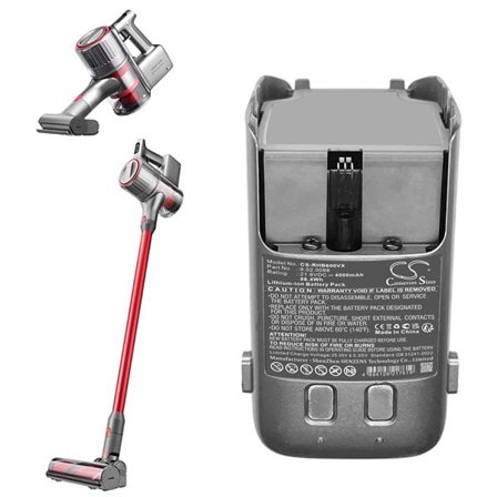 Batteri til støvsuger til Roborock H6, H6 håndholdt ledningsfri støvsuger, H6M1A og andre.
