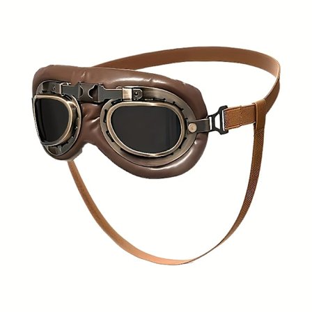 Retro Sommer High-end Kjæledyrbriller, Pilotstil Schäferhund og Motebriller for Mellomstore Hunder, Justerbare|vindtette [DB]