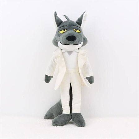 40cm Lange The Bad Guys Plyslegetøj Belly Shark Big Bad Wolf Greedy Snake Hacker Spider Piranha Plyslegetøj Film Elskere Fans' Gaver Til Enhver Ferie 