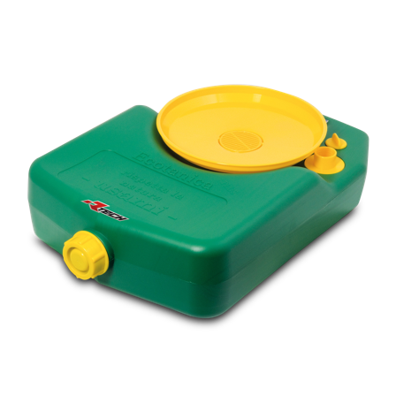 Rtech Eco 12L Bensindunk med tratt Grön-Gul