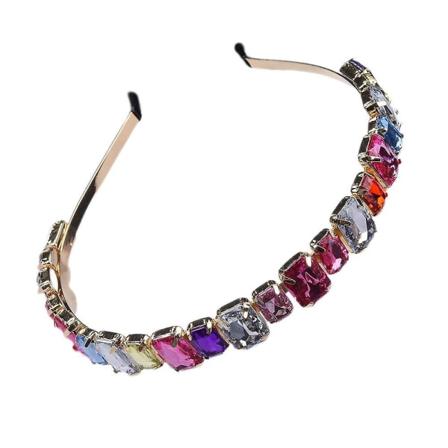 Glitrende rhinestone pannebånd for kvinner, diamant pannebånd for kvinner/jenter krystall pannebånd for et mer raffinert og ungdommelig utseende, wz-