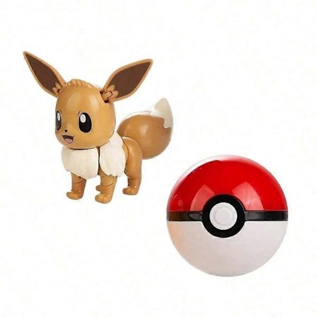 18 stilar original Pokemon Elf Ball Leksaker Pocket Monsters Figurer Modell Pikachu Gengar Elf Ball Dragonite Snorlax Lapras Barnleksaker