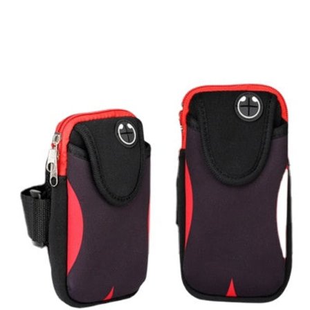 Midjeväska Herr kvinnor Fanny Midjeväska Utrustning Arm Telefon Man Arm Armband Armband Hand Handled Lysande barn