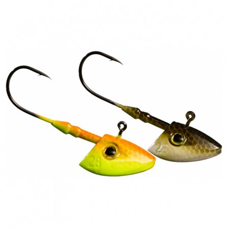 Gunki G'Verti Natural Brown/White (3-pack) - 10g 3/0