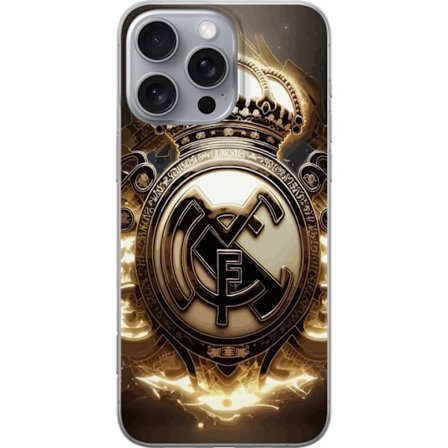 Kompatibelt Mobildeksel til Apple iPhone 16 Pro Max Real Madrid
