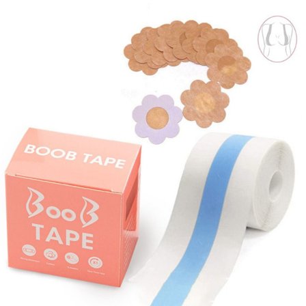 5M Breast Lift Tape BH-dekaltejper BLÅ B B