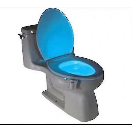 Färg Smart Toalettsits LED Nattlampa - Automatisktavkännande System