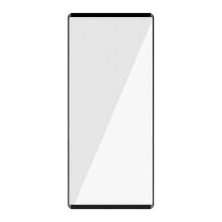 LG Wing 5G hærdet glasfilm buede kanter Anti-fingeraftryk gennemsigtig hvid