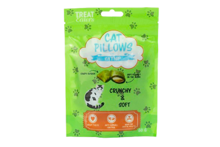 Treateaters - Pillows Catnip 60 g - Katt - Kattegodteri & kattegress - Belønningsgodbiter katt - ZOO.no