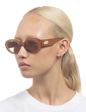 Le Specs Nouveau Vie - Brown - ONE SIZE