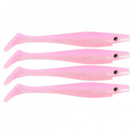 Pig Shad Nano, 15cm, 20g (4pcs) - Bubblegum Shiner