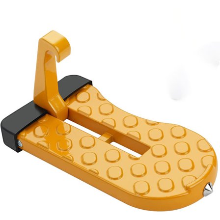 (Oransje) 1 x bildørtrinn, U-kroktrinn, bil Jeep taktilgangstrinn