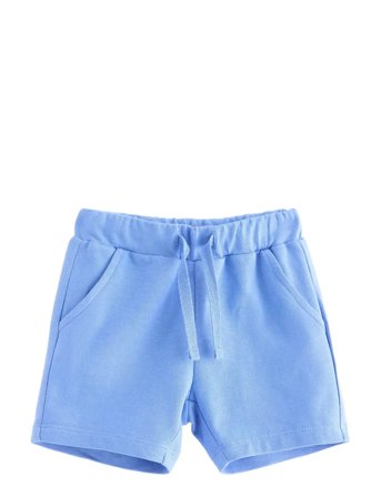 Lindex Shorts Solid Fleece - Blue - 86