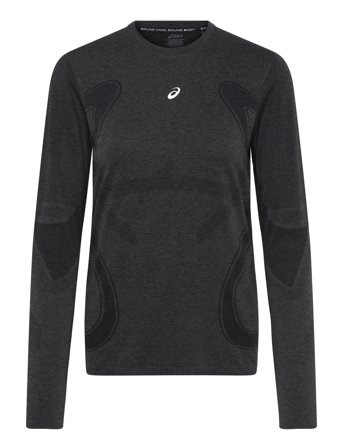 Asics Road Seamless Ls Top - Black - M