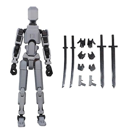 T13 Actionfigur Titan 13 Actionfigur Robot Actionfigur 3D-trykt Actionfigur Bedst sælgende[GL]