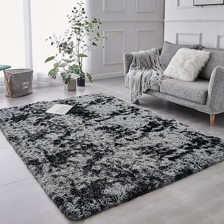 Superpehmeä talvinen lämmin paksu matto olohuoneeseen, pehmeä matto lasten makuuhuoneeseen, pörröinen lattiamatto, kodin sisustus, pörröinen matto, 