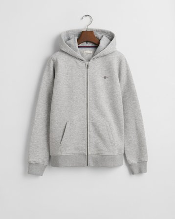GANT Teenager Sweatjacke (134/140) Hellgrau