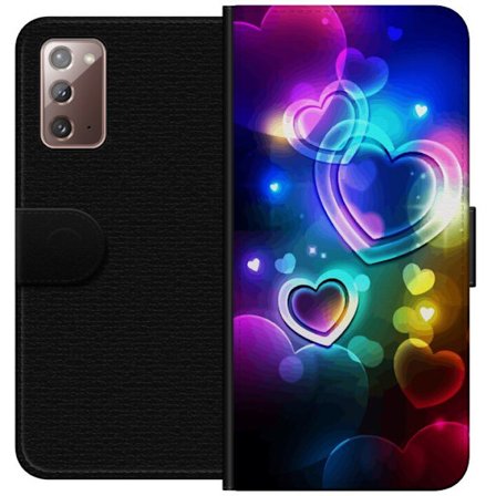 Kompatibelt Plånboksfodral till Samsung Samsung Galaxy Note20 NeonÄlskling