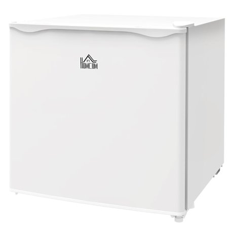 Minifryser 35 L fryseboks elektrisk fritstående 45 W minifryser minikøleskab -14 til -24? 5-trins temperaturregulering 47 x 44,2 x 48,8 cm hvid Aosom